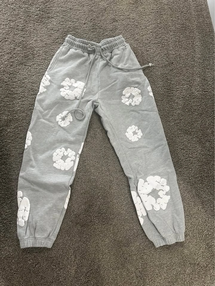 Denim Tears Grey Cloud Joggers Size M - photo 2
