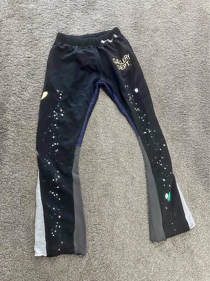Gallery Dept. Flared Paint Splatter Sweatpants Size M