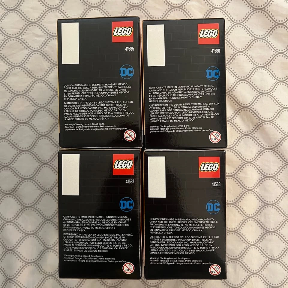 RETIRED LEGO BrickHeadz DC Comics Super Heroes 41585-41588 NEW! - photo 3