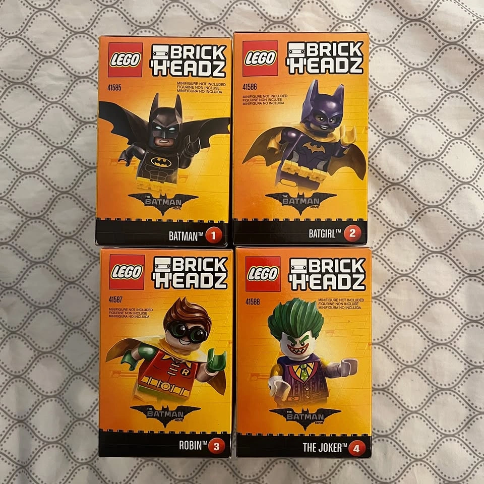 RETIRED LEGO BrickHeadz DC Comics Super Heroes 41585-41588 NEW! - photo 4