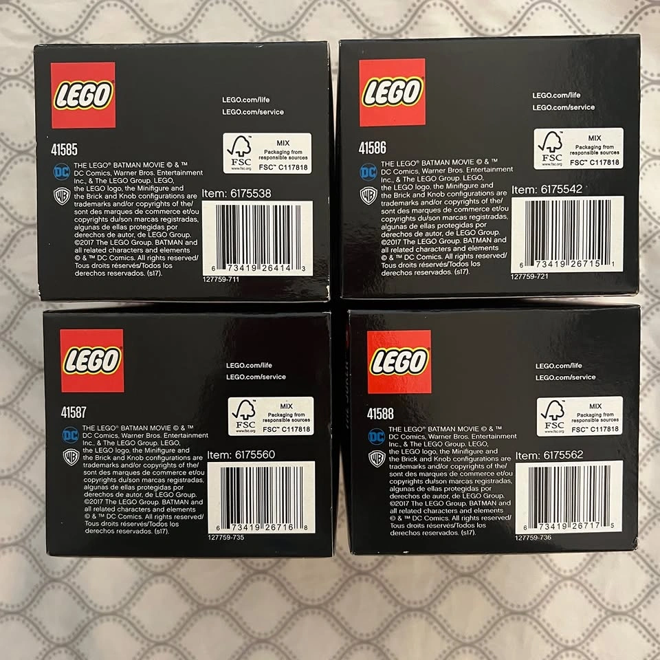 RETIRED LEGO BrickHeadz DC Comics Super Heroes 41585-41588 NEW! - photo 5