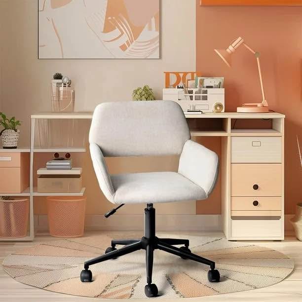 Adjustable Swivel Desk Chair with Armrest - photo 2
