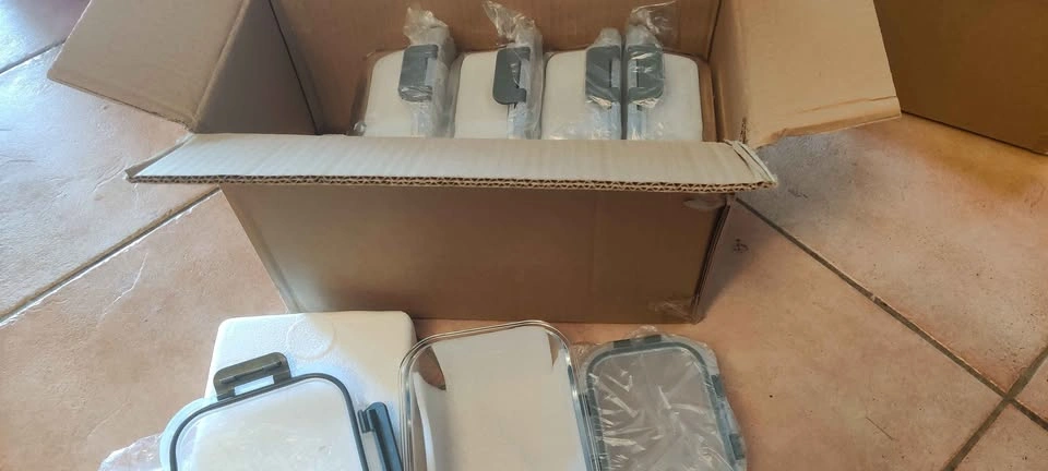 Brand new 10pc Airtight Glass Food Storage Containers Set - photo 5