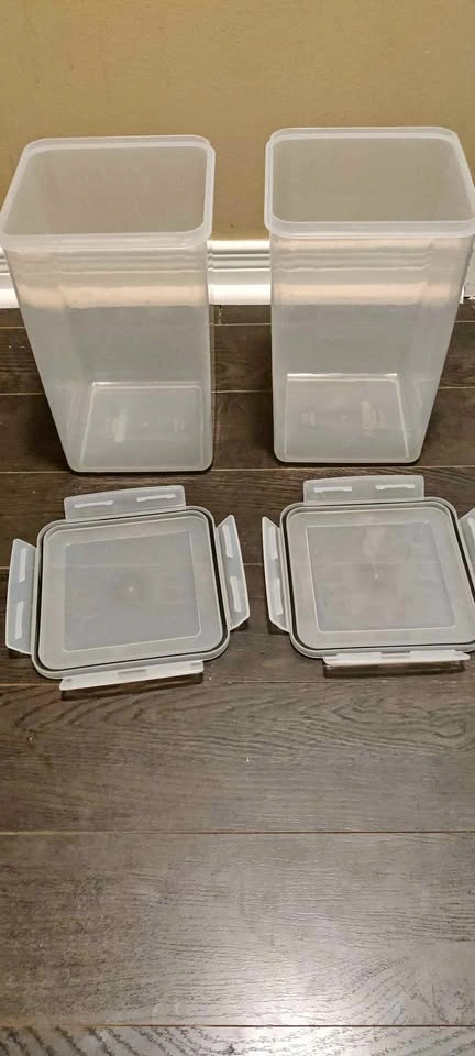 2pc Extra Large 6.5L Airtight Food Storage Containers