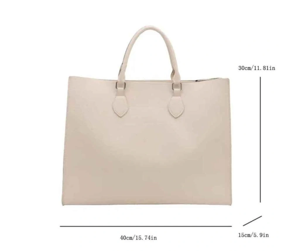 Brand new large capacity black color tote bag for women - photo 3