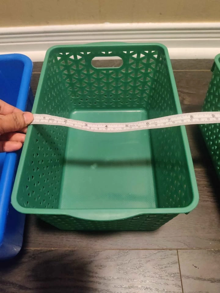 Used good condition 3pack storage bins - photo 4