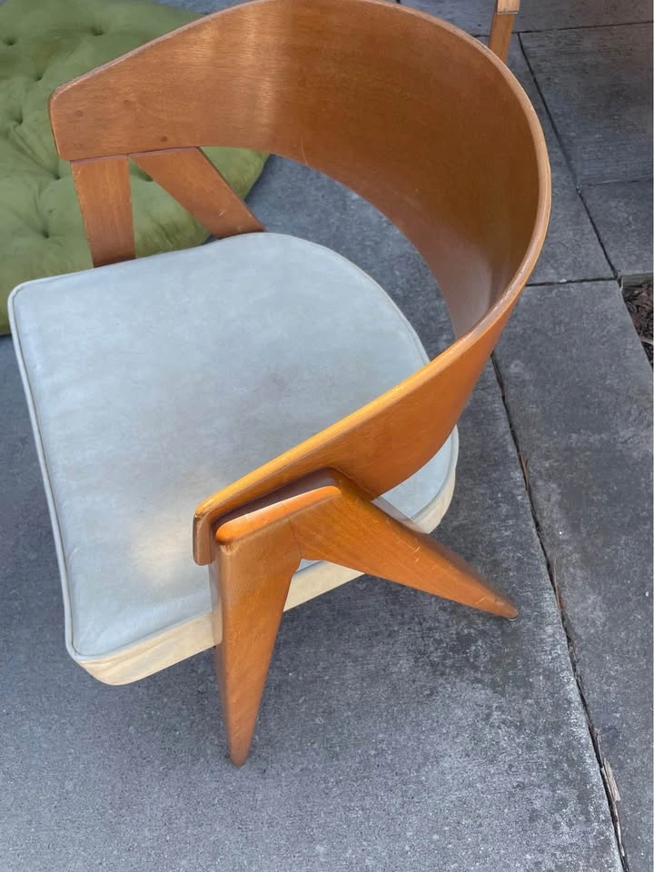 Mid-Century Modern Compass Chair - photo 4
