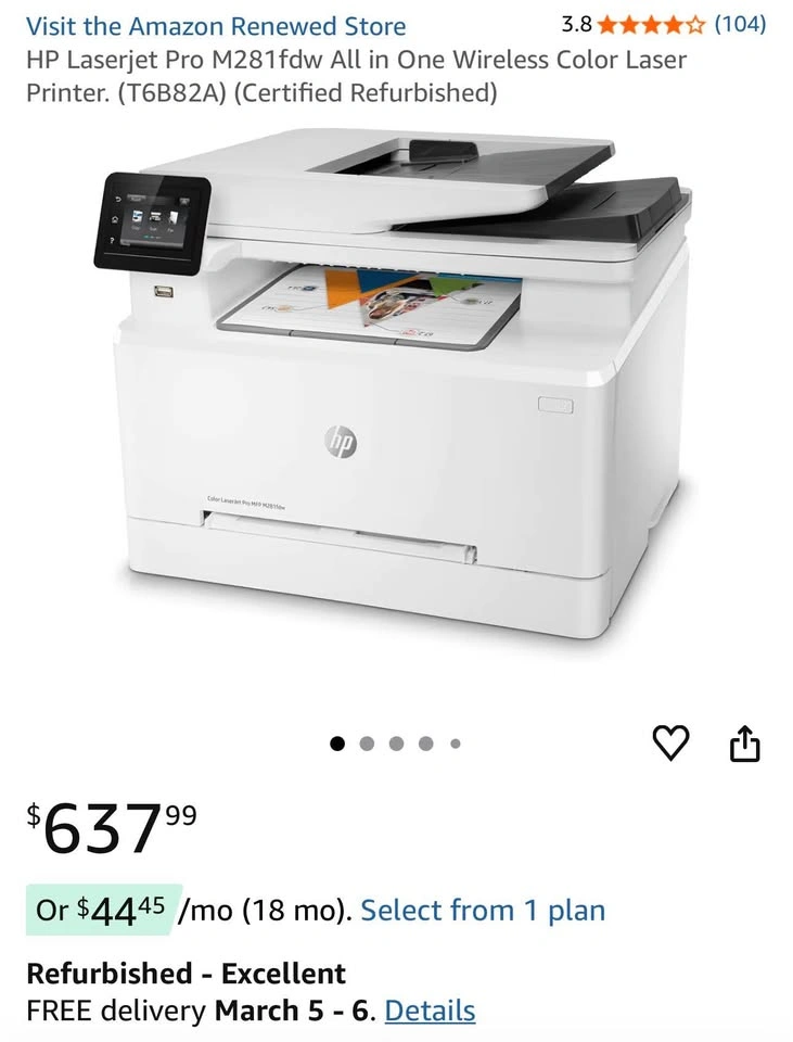 HP Colour LaserJet Pro Printer - photo 2