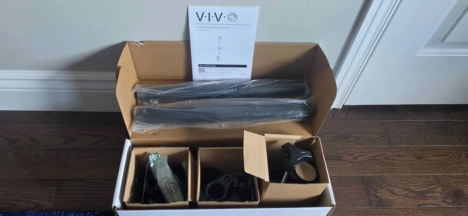 Vivo Stand-V002R Dual Monitor Desk Mount - photo 2