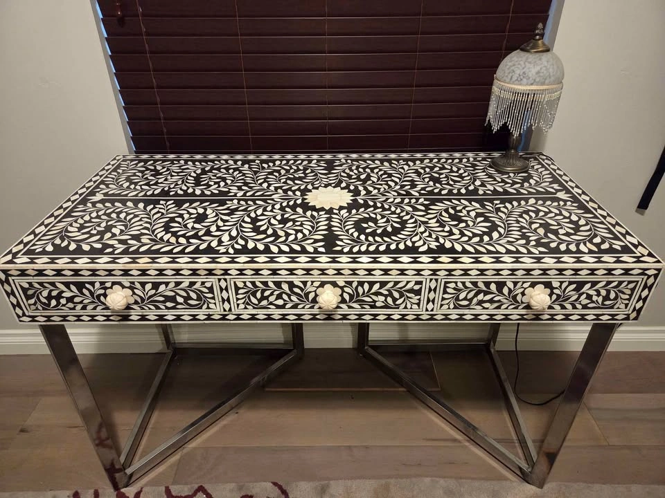 Camel Bone Dining Table and Desk - photo 4