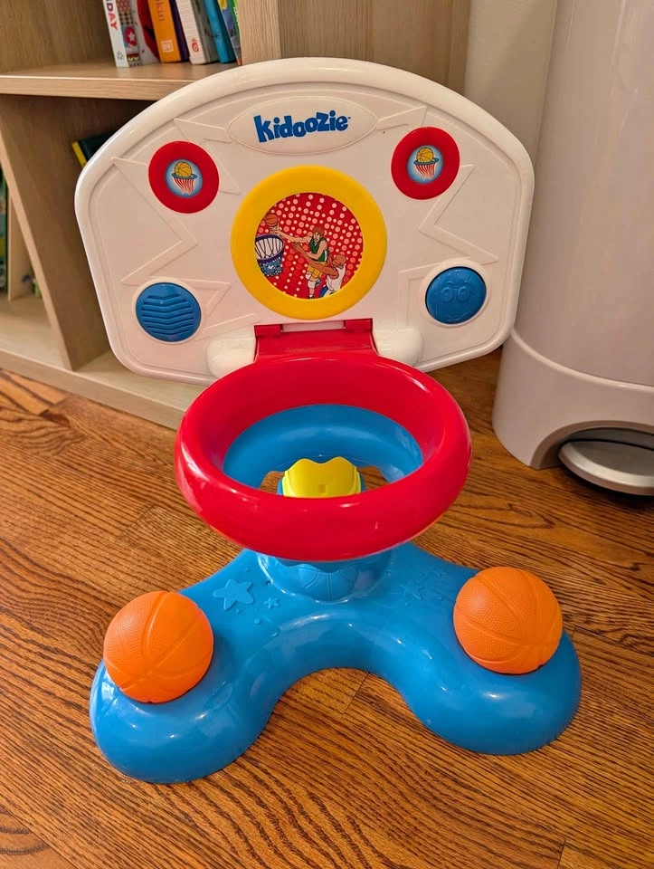 Kidoozie Toddler Basketball Hoop Set (with 2 Balls)