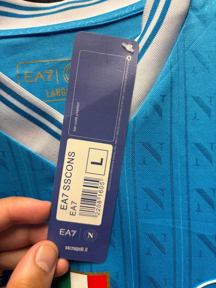 Scott McTominay SSC Napoli 2025/2026 Home Jersey - Large - photo 3