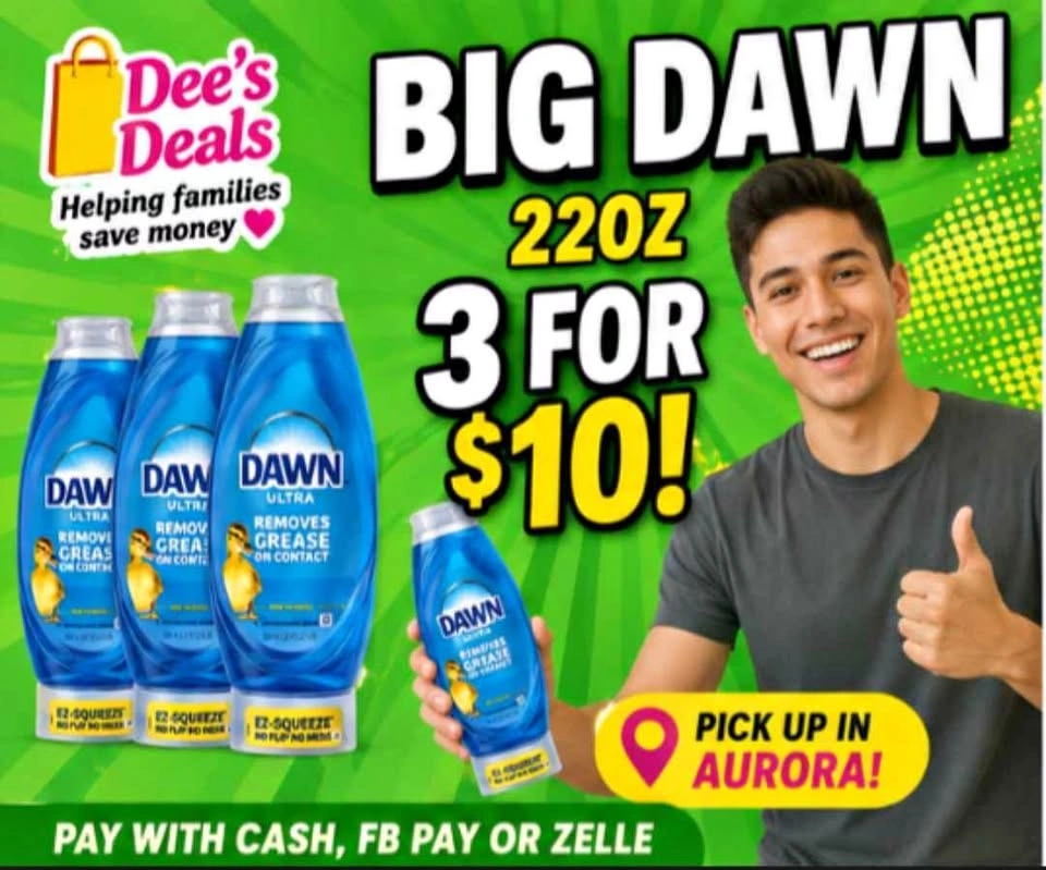 Big Dawn 22oz Squeeze bottle $4 or 3 for $10