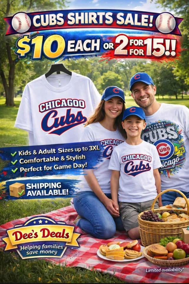 Cubs or Sox Shirts - $10 or 2 for $15! Kids/Adults to 3XL - photo 4