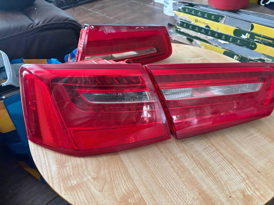 2012-2015 Audi A6 S6 C7 Left Driver LED Tail Lights Set OEM