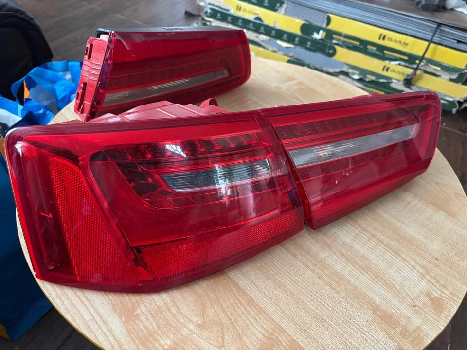 2012-2015 Audi A6 S6 C7 Left Driver LED Tail Lights Set OEM - photo 2
