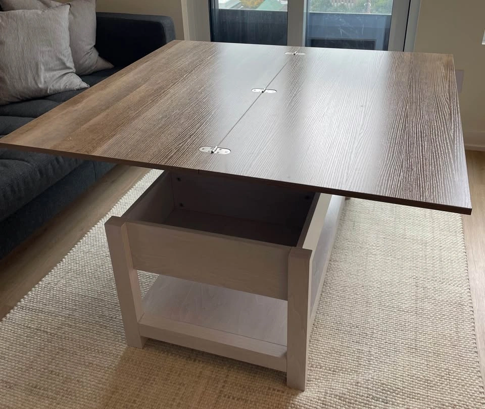 Convertible Lift-Top Coffee Table - photo 4