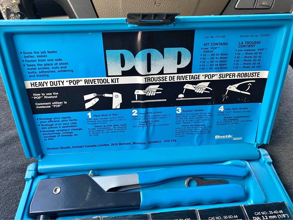 Bostik Rivetool Kit