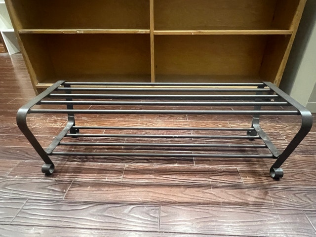 Metal shoe rack - photo 2
