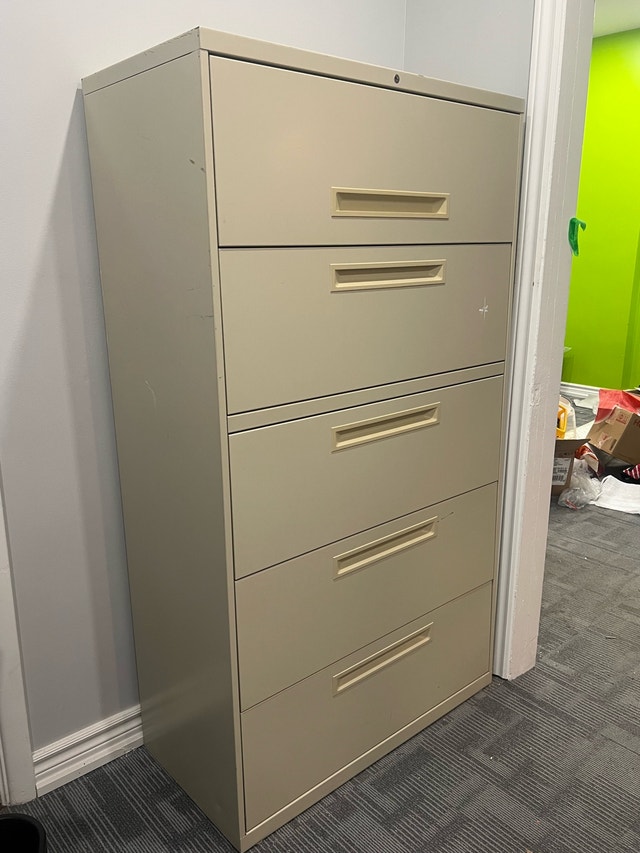Large Metal Filing Cabinets - photo 2