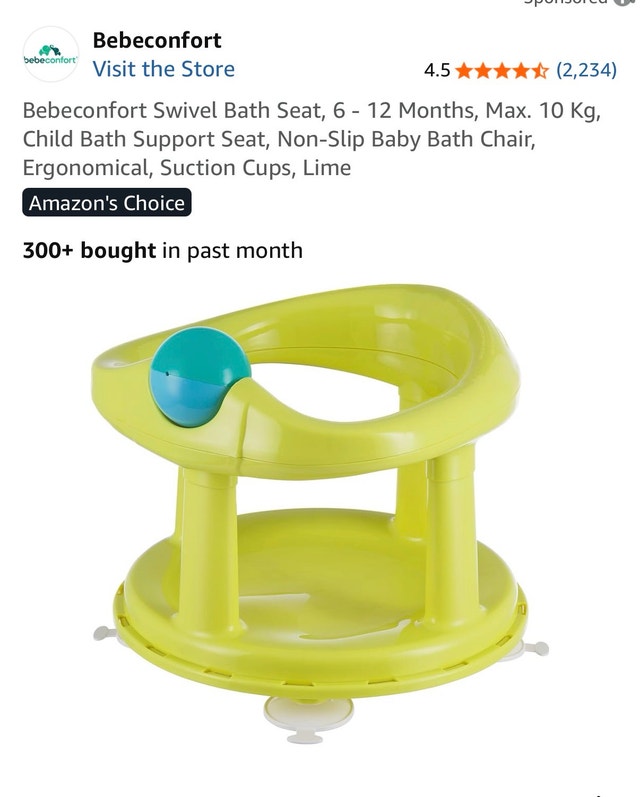 Baby Swivel Bath Seat - photo 2