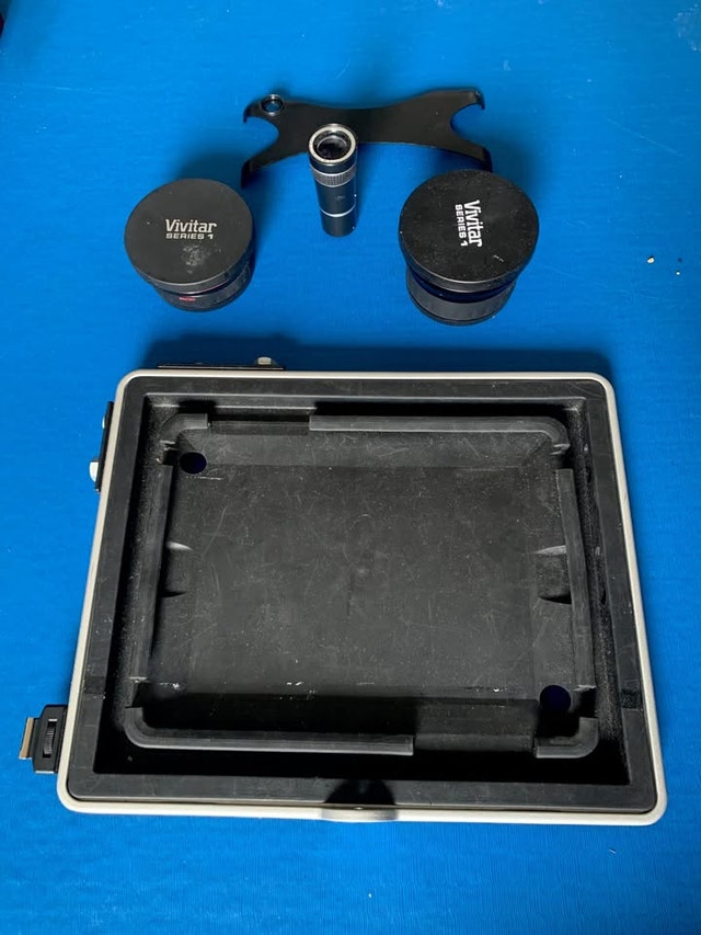 Padcaster iPad Mount & Vivitar Lenses