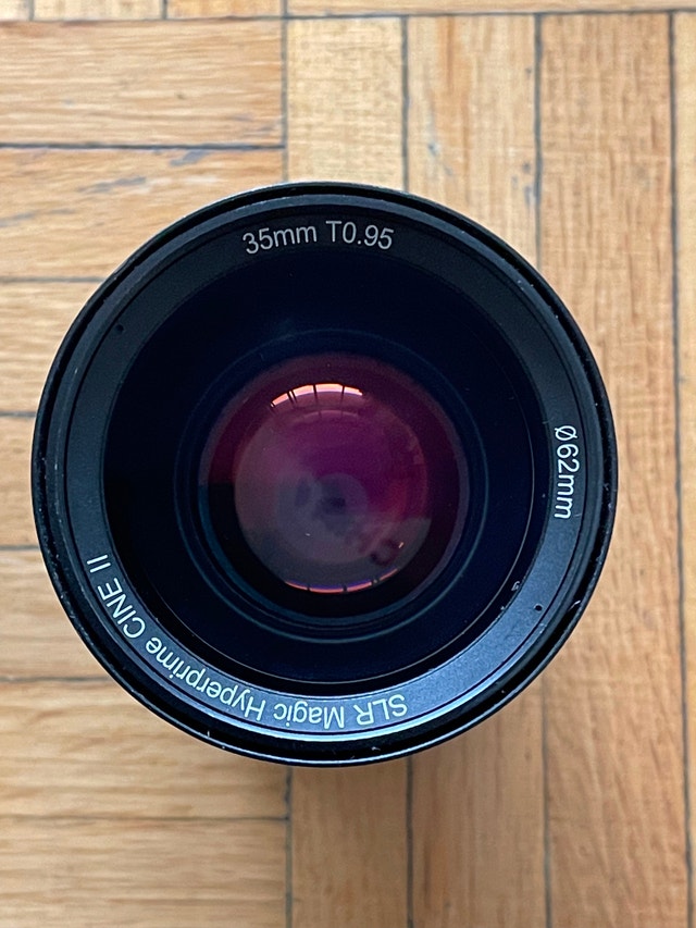 SLR Magic Camera Lenses: 12mm, 17mm, 25mm, 35mm