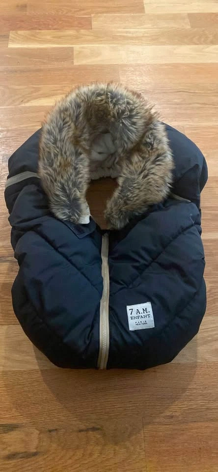 7AM CAR SEAT COCOON - TUNDRA