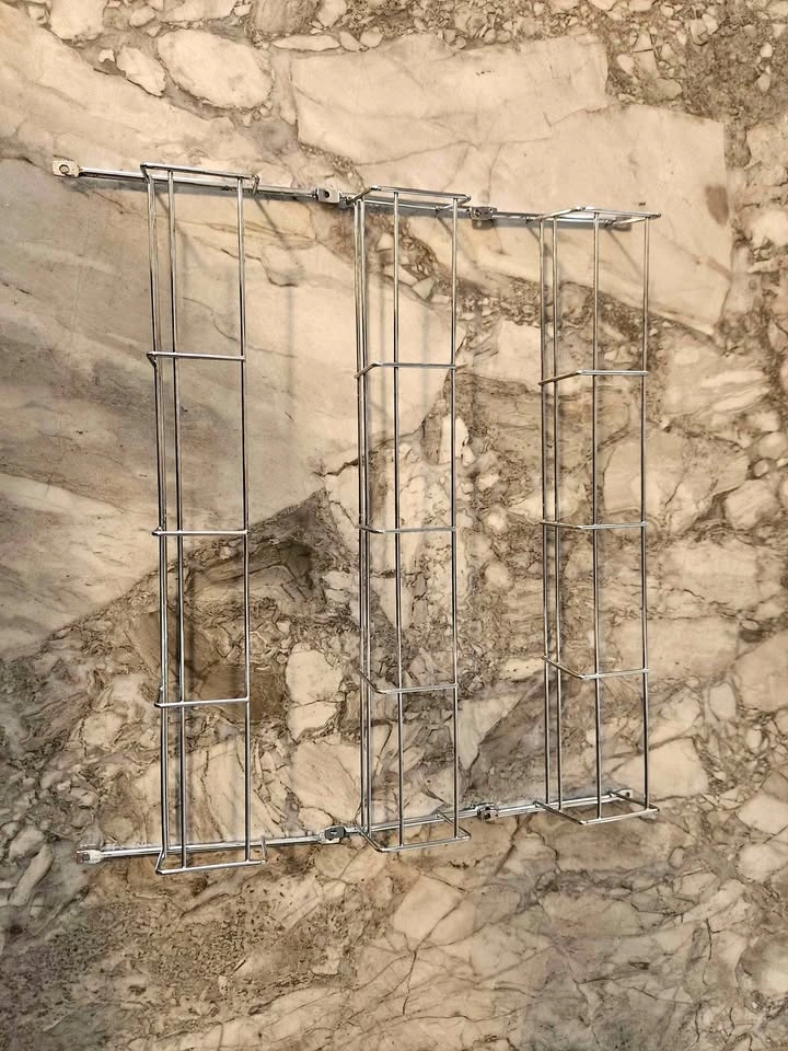 3 Tier Wire Wall Mounted Spice Rack