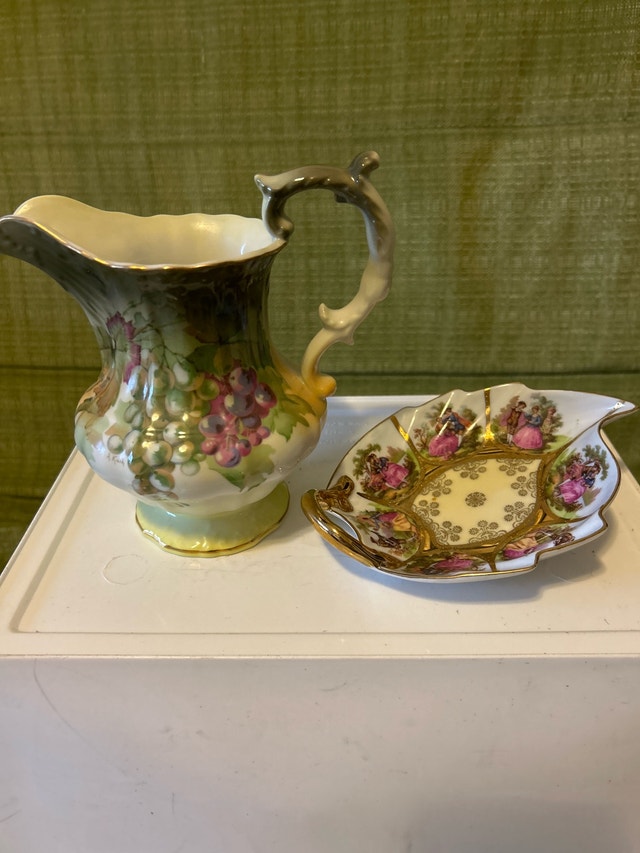 Andrea by Sadek Creamer plus Plate