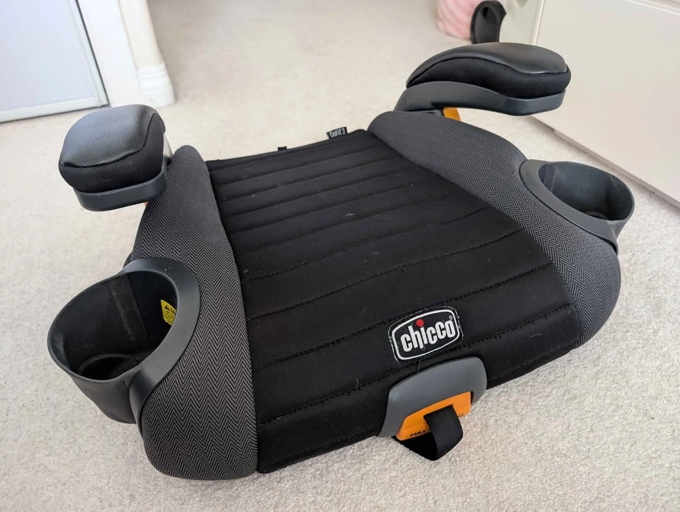 Child Booster Car Seat with Cup Holders Armrests - photo 2