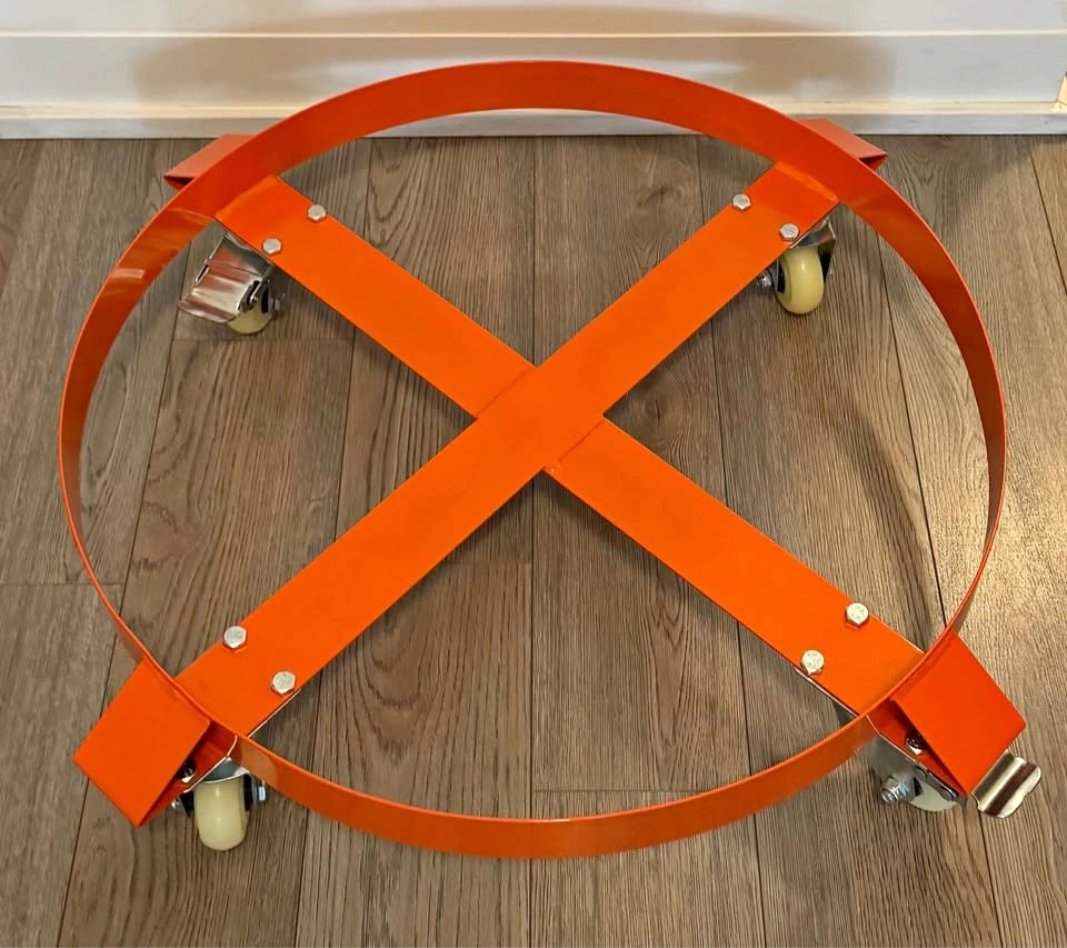 Orange Drum Dolly