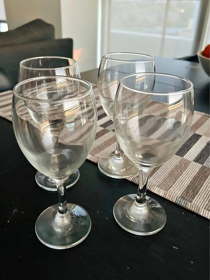 Set of 4 IKEA Wine Glasses
