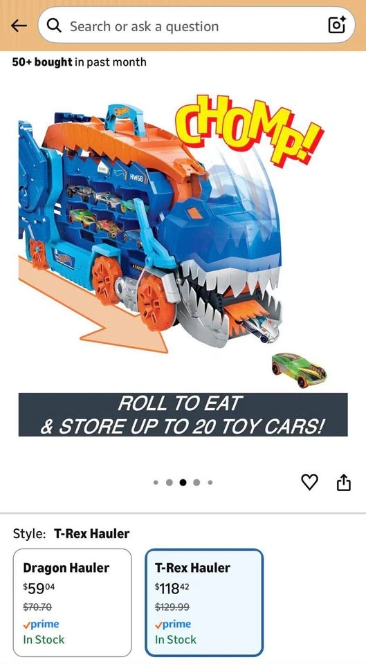 🦖 Hot Wheels T-Rex Hauler 🦖 - photo 4