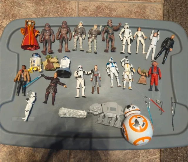 Star Wars Action Figures Lot thumbnail