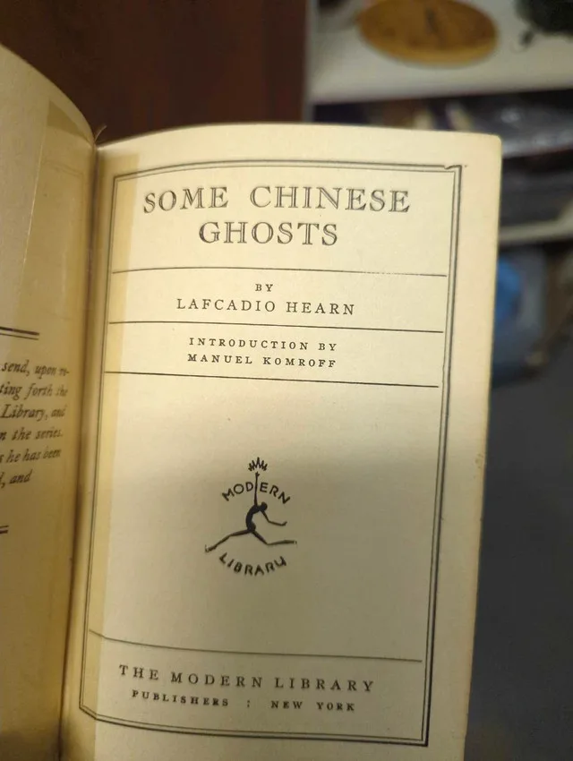 Some Chinese Ghosts - Lafcadio Hearn thumbnail
