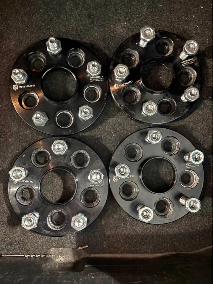 15mm 5x100 to 5x114.3 Hubcentric Spacer Adapters