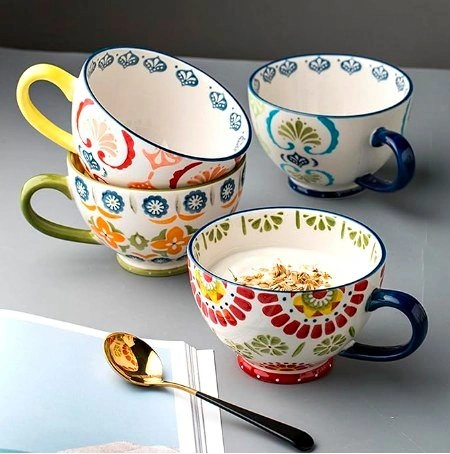 NEW 4-Piece Mug Set