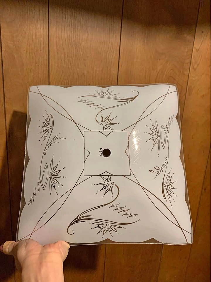 Plate light fixture