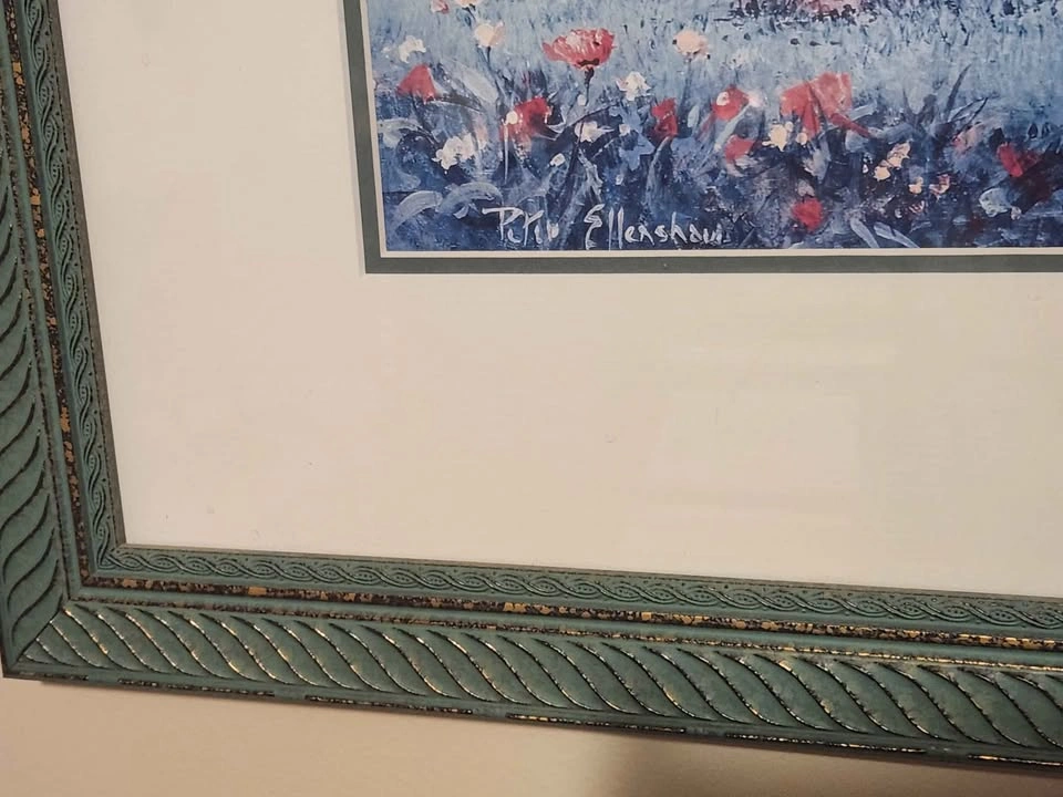 Vintage Disney Gallery "From Pooh's Garden" Framed Peter Ellensh - photo 4