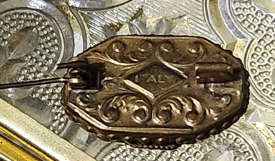 Mid Century Micromosaic Brooches, 3 Available - photo 5
