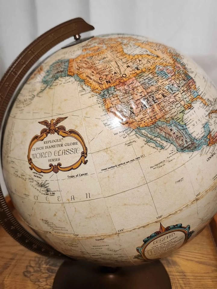 Vintage Replogle World Classic Series 12" Globe - photo 2