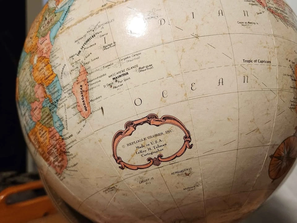 Vintage Replogle World Classic Series 12" Globe - photo 5