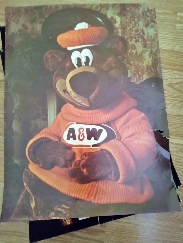 A&W Mascot Poster