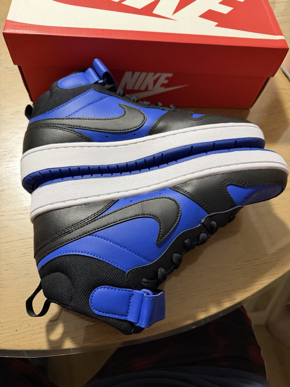 Nike Court Borough Mid 2 (GS) Blue/Black Sneakers Kids US 7Y - photo 3