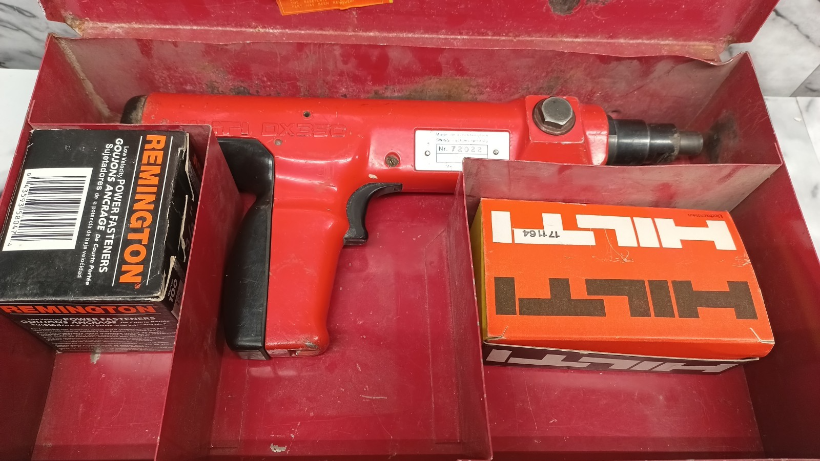 Hilti DX-350 Powder-Actuated Tool - Black/Red - photo 4