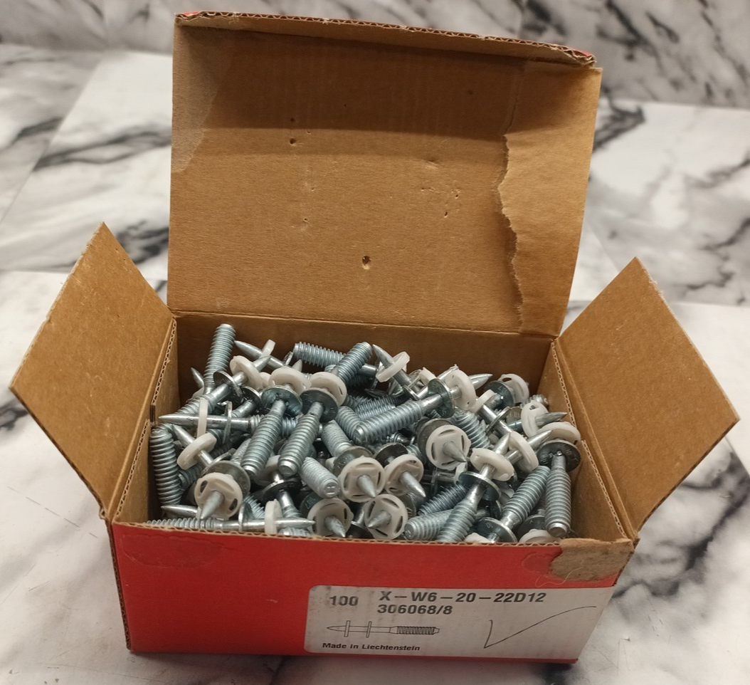 Hilti X-W6-20-22D12 Threaded Studs - Box of 100 - photo 4
