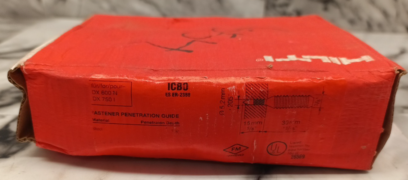 Hilti Box of 100 EW10-30-15 P10 Threaded Studs - photo 5