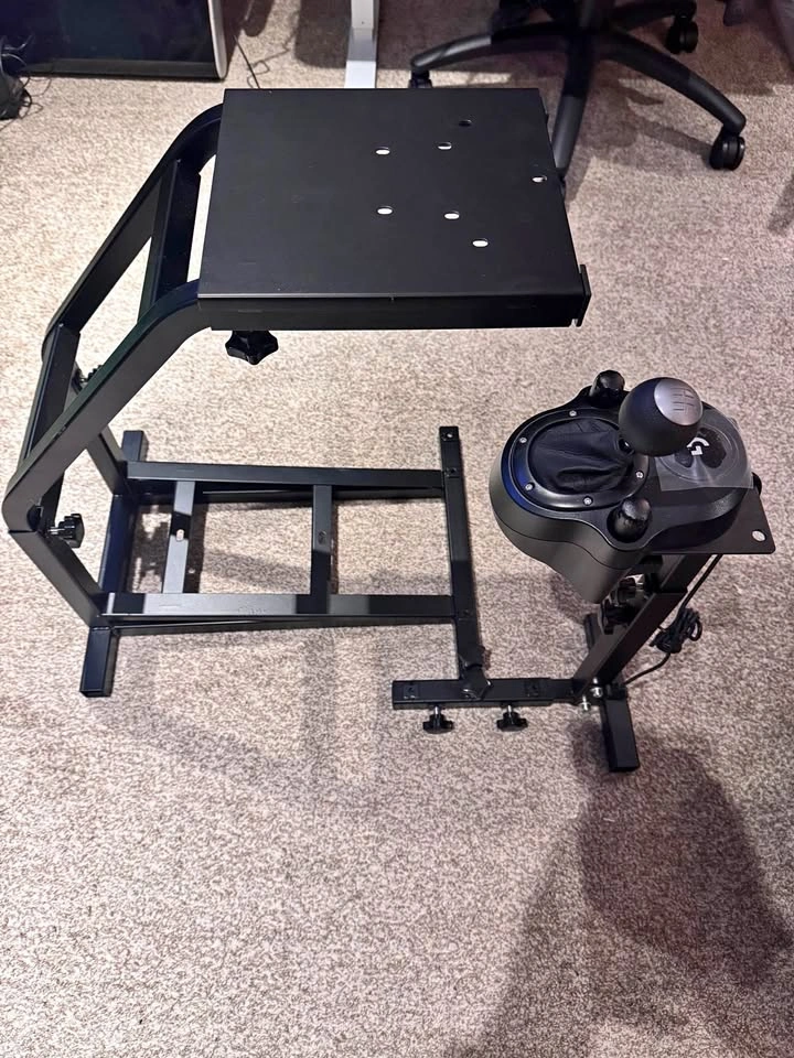 Racing Wheel Stand, Height Adjustable for Logitech G25/27/29/920