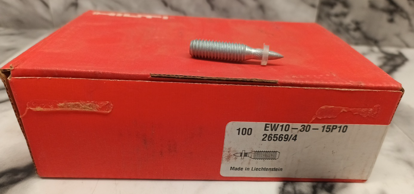 Hilti EW10-30-15 P10 Stud Anchor Fasteners - QTY 100